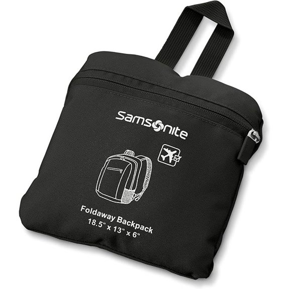 Samsonite Foldaway Backpack Black