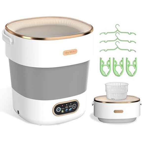 Portable Washing Machine with Spin-Dryer