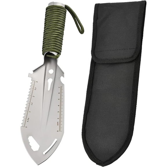 Small Camping Shovel 9-in-1 Portable Multitool