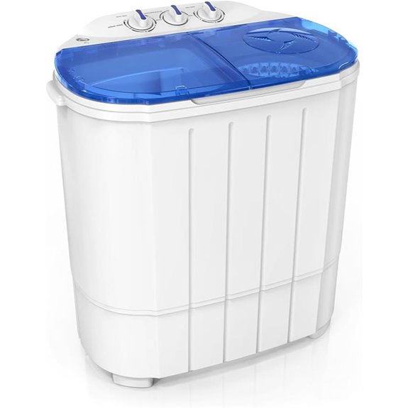 ROVSUN 11LBS Portable Washing Machine with Spin Dryer