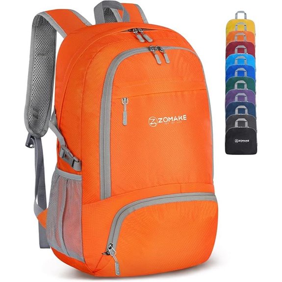 ZOMAKE 30L Packable Backpack for Travel