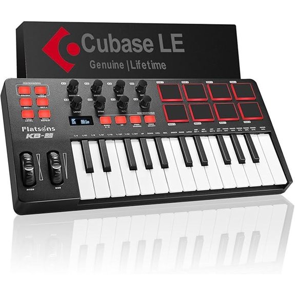 Flatsons KB-25mini USB MIDI Keyboard Controller
