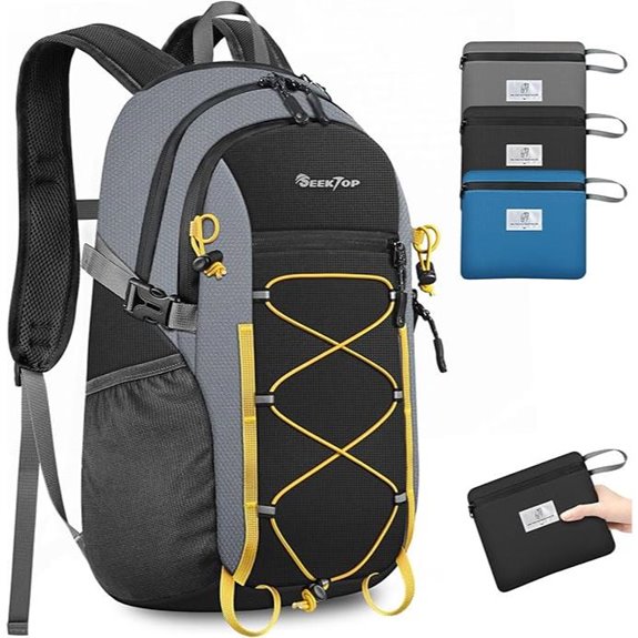 Seektop 20L Foldable Waterproof Hiking Backpack