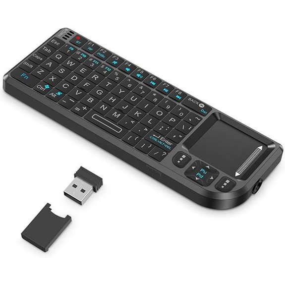 Mini Bluetooth Keyboard with Touchpad