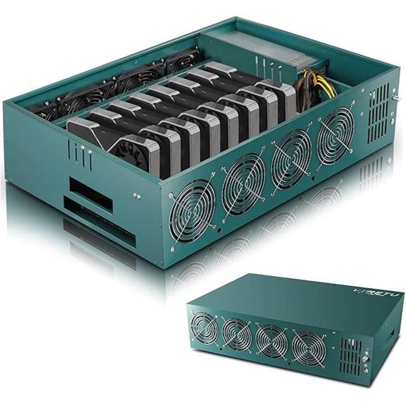 8GPU Mining Rig Complete Crypto Miner (No GPU)