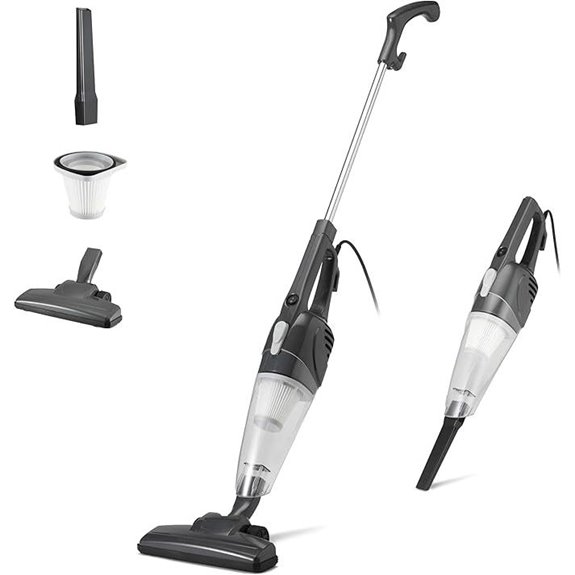 Amazon Basics 2-in-1 Corded Stick Vacuum Cleaner