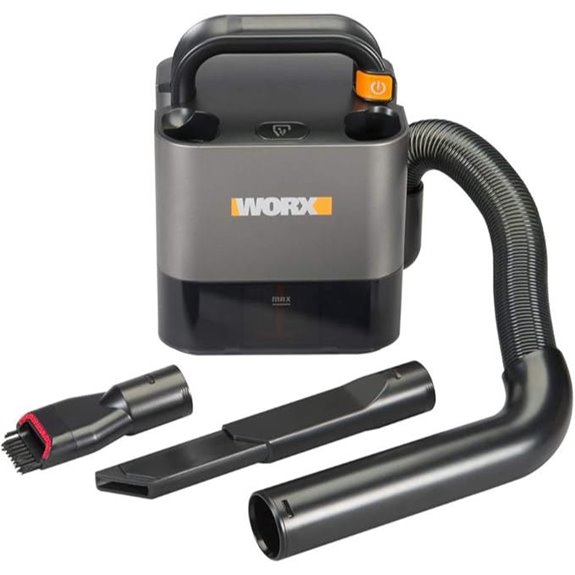 WORX WX030L 20V Power Share Cordless Cube Vac Compact Vacuum Black