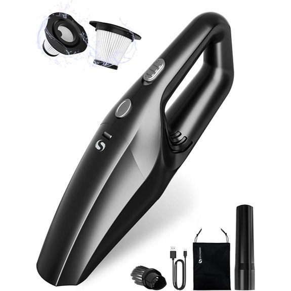 SERVOMASTER Cordless Handheld Vacuum with HEPA Filter