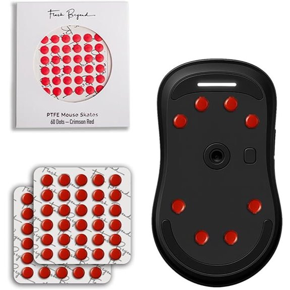 FlashBeyond 60 Dot Mouse Skates (Crimson Red)