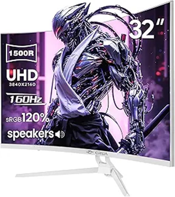 CRUA 32 Curved 4K Gaming Monitor