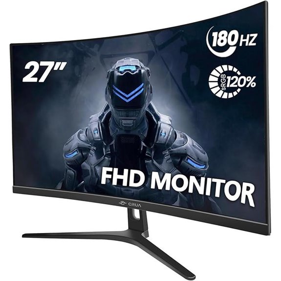 CRUA 27 Curved Gaming Monitor