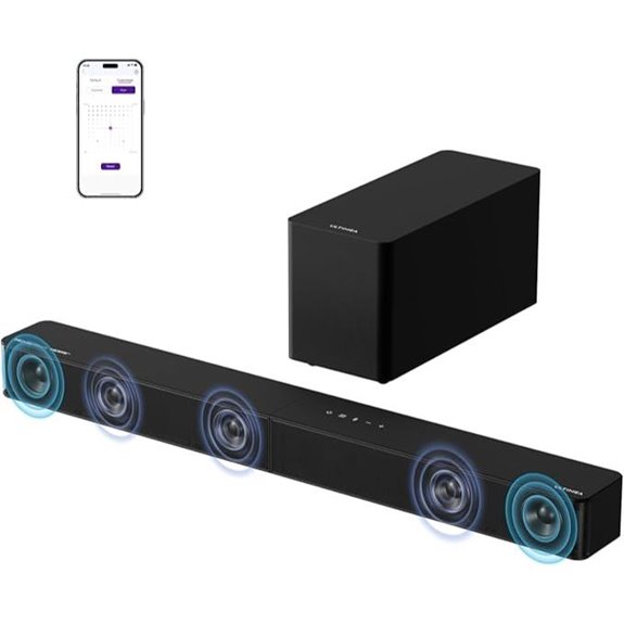 ULTIMEA 5.1CH Dolby Atmos Soundbar (2025 Model)