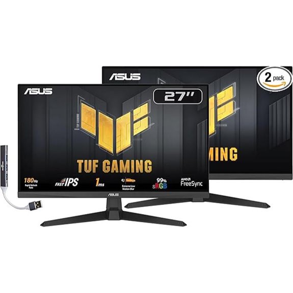ASUS TUF Gaming 27 Monitor 2 Pack