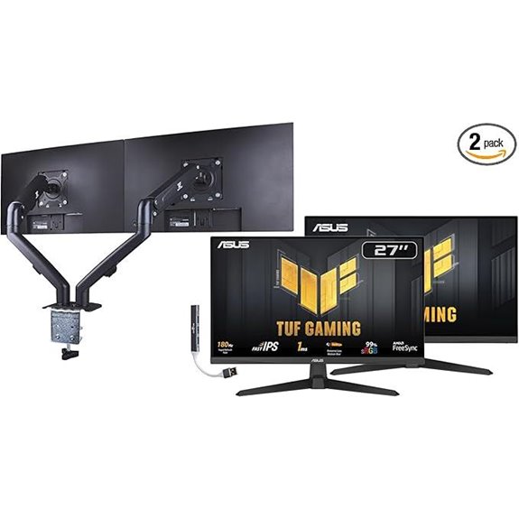 ASUS TUF 27 Gaming Monitor 2-Pack