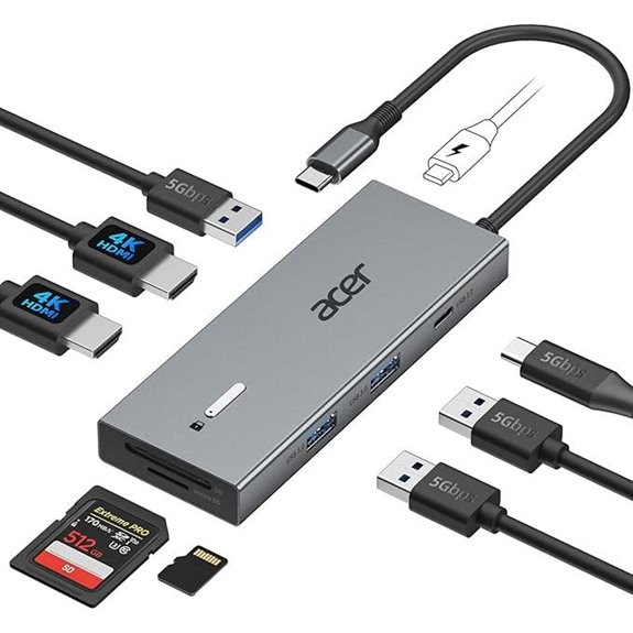 Acer USB-C Docking Station Dual Monitor
