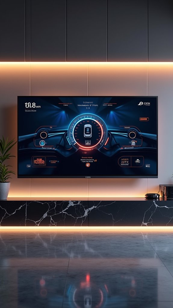durable bright garage tvs