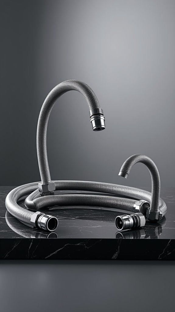 durable leak proof washing machine hoses