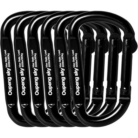 Heavy Duty Carabiner Clip for Outdoor Activities