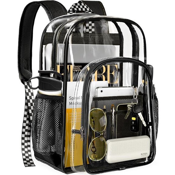 PAMANO Clear Heavy Duty Backpack (PVC)