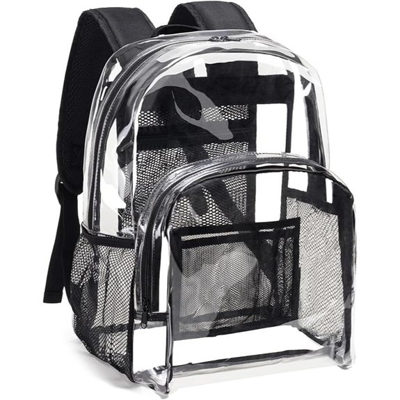 Vorspack Clear Heavy-Duty PVC Backpack