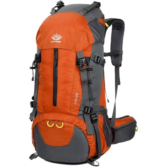 WoneNice 50L Waterproof Hiking Backpack