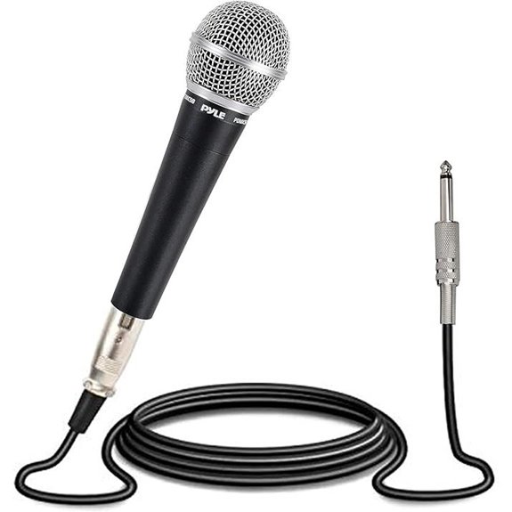 Pyle Dynamic Cardioid Microphone with XLR Cable