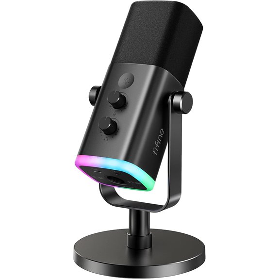FIFINE USB/XLR Dynamic Microphone for Podcasting