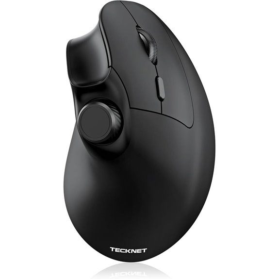 TECKNET Ergonomic Rechargeable Vertical Mouse