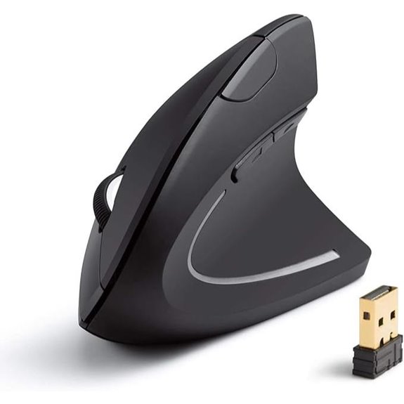 Anker Wireless Vertical Ergonomic Mouse - Black