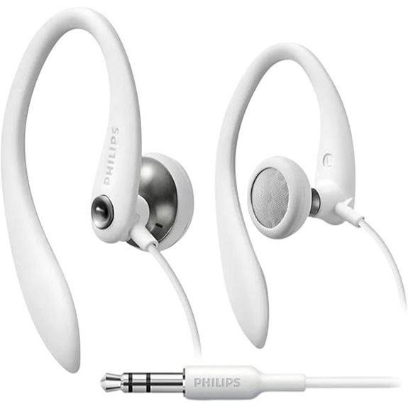 Philips SHS3200WT/37 Flexible Earhook Headphones White