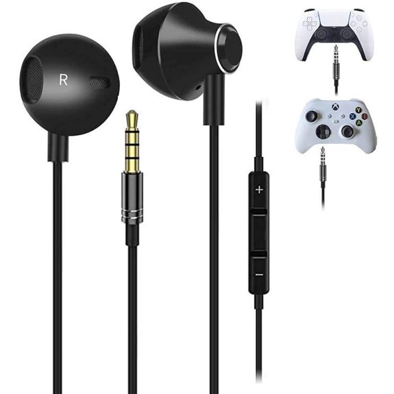 S&H 3.5MM Gaming Earbuds with Mic