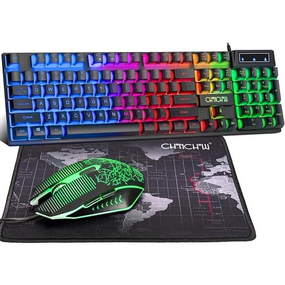 CHONCHOW Gaming Keyboard and Mouse Set