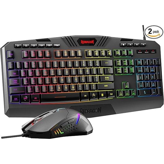 Redragon S101-3 PRO Gaming Keyboard and Mouse
