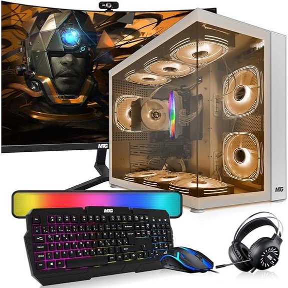 MTG Khuno Gaming Tower PC Combo