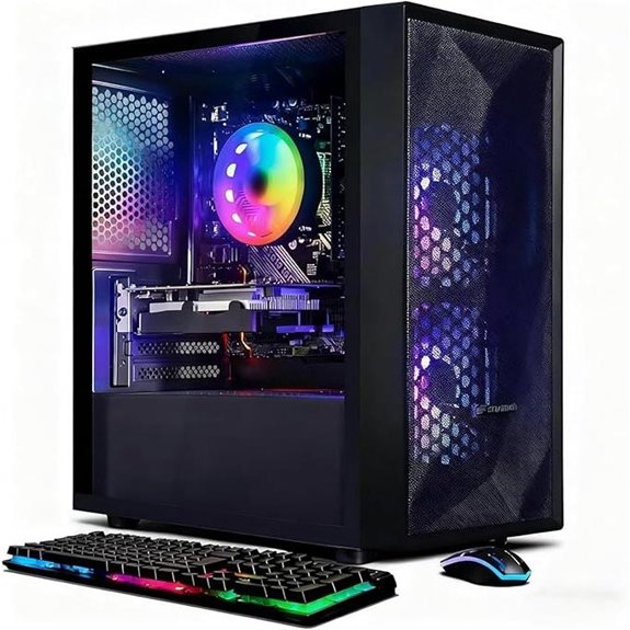 STGAubron Gaming PC Desktop (RX 550 16GB RAM)
