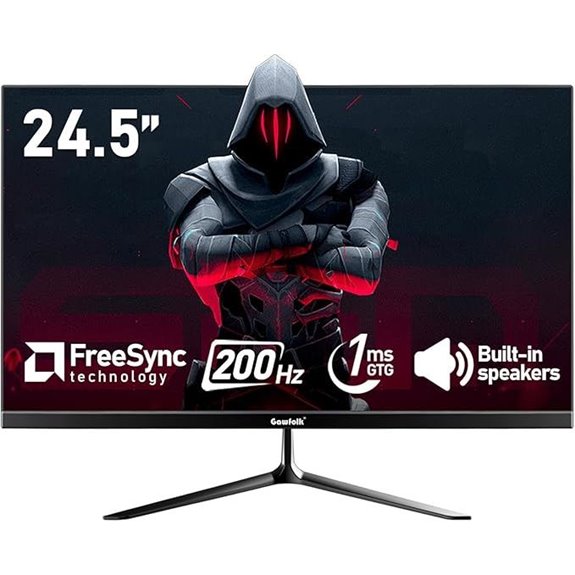 Gawfolk 24.5 200Hz Gaming Monitor (Black)