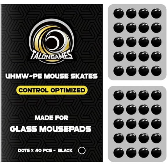 TALONGAMES Mouse Skates for Glass (40pcs)