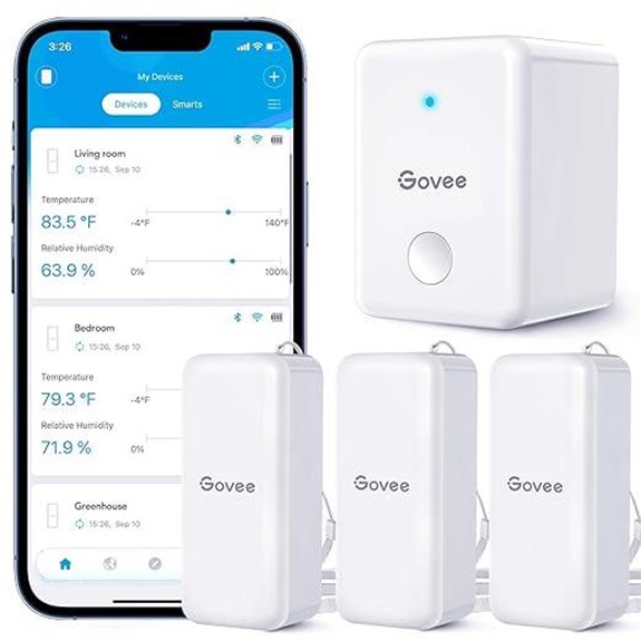 Govee WiFi Hygrometer Thermometer Sensor (3 Pack)