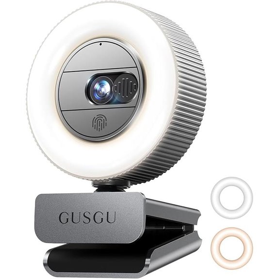 GUSGU G910 2K Webcam for PC & Mac