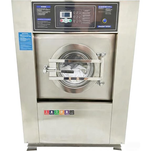 Industrial Washer Dryer Combo 44LBS Stainless Steel