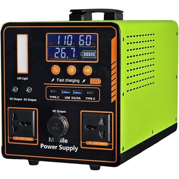 Portable Power Station 1216Wh LiFePO4 Battery