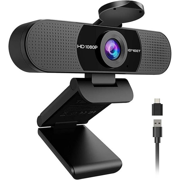 EMEET 1080P Webcam with Microphone (2025)