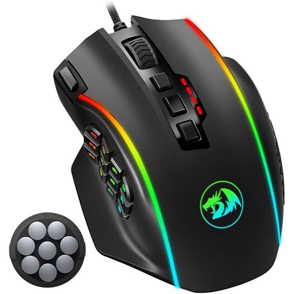 Redragon M901K MMO Gaming Mouse 12400 DPI