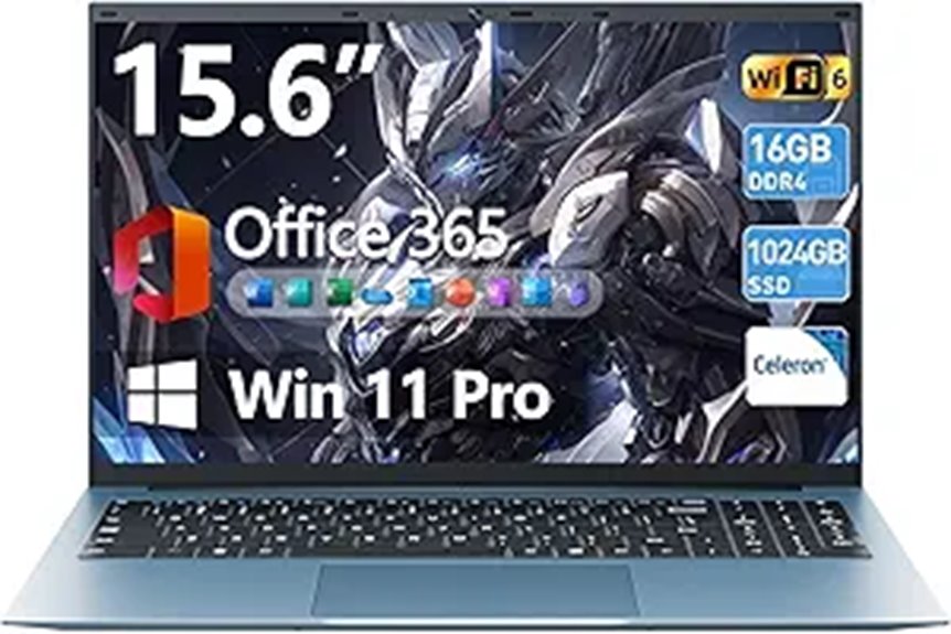 SGIN 15.6 Laptop 16GB RAM 1TB SSD