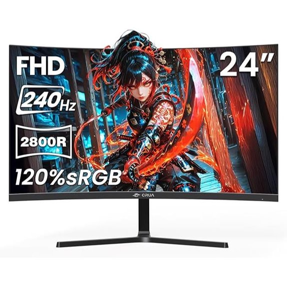 CRUA 24” 240Hz Gaming Monitor
