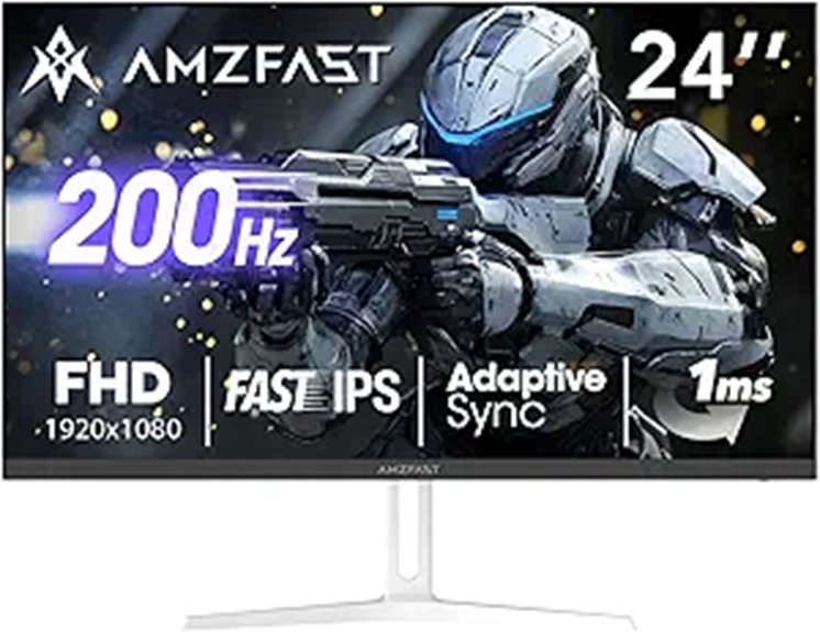 Amzfast 24 200Hz FHD Gaming Monitor