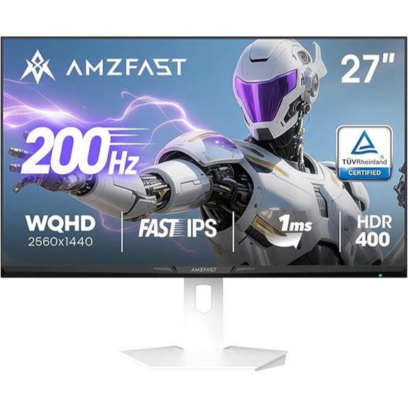 Amzfast 27 1440P 200Hz Gaming Monitor