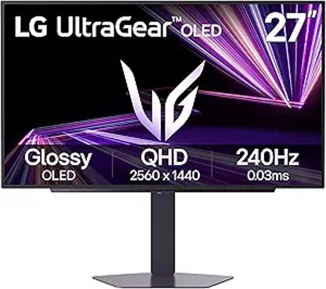 LG 27-inch QHD OLED Gaming Monitor (240Hz)