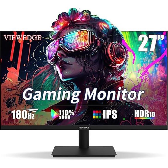 Viewedge 27 Gaming Monitor 180Hz 1ms
