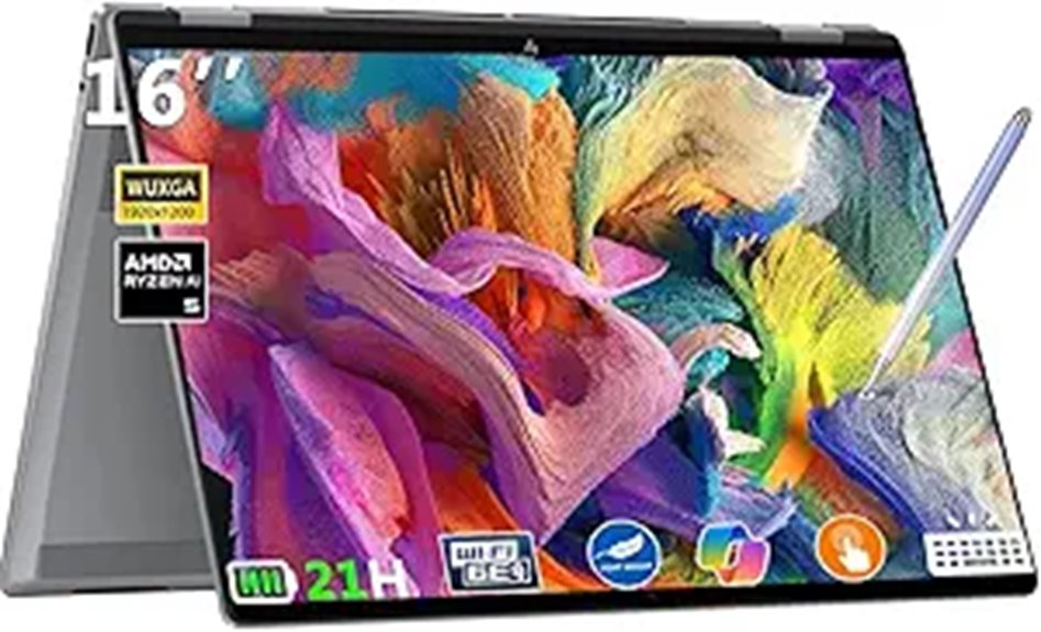 HP Envy 2-in-1 Laptop 16